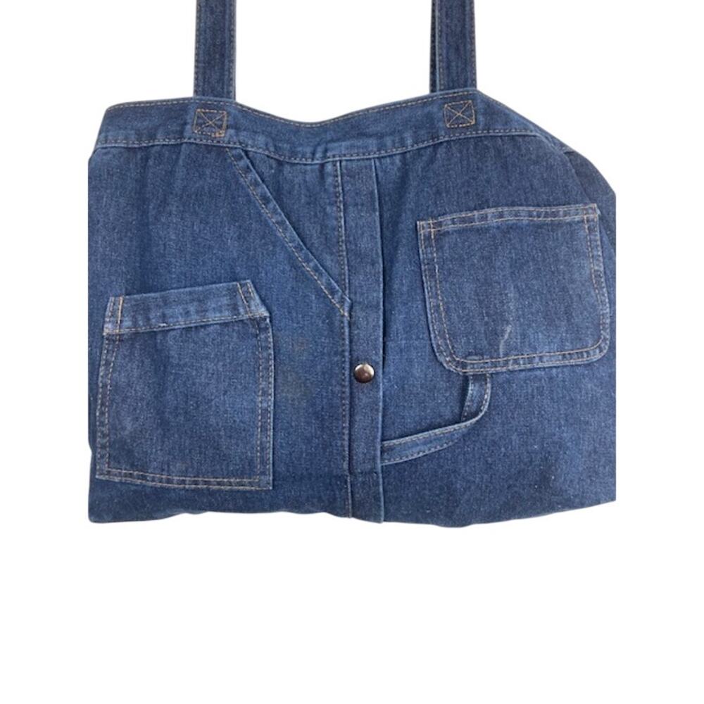 Dawery Denim Tote Bag-Women's Shoulder Bag W/Zip Closure